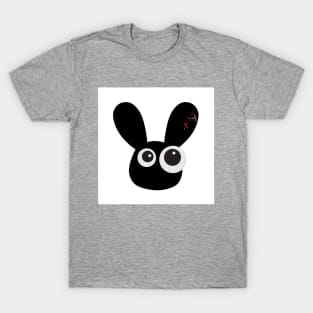 Cute Cartoon Googly Eyed Bunny T-Shirt